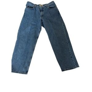 L.L. Bean Men's 100% Cotton Relaxed Fit Jeans 36 X 29 EUC
